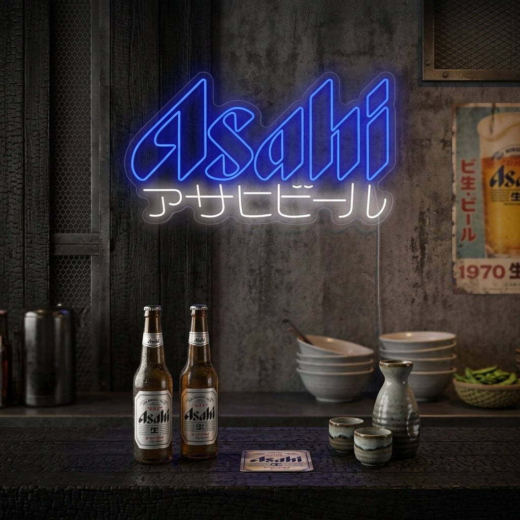 "Japan øllogo" Neonskilt