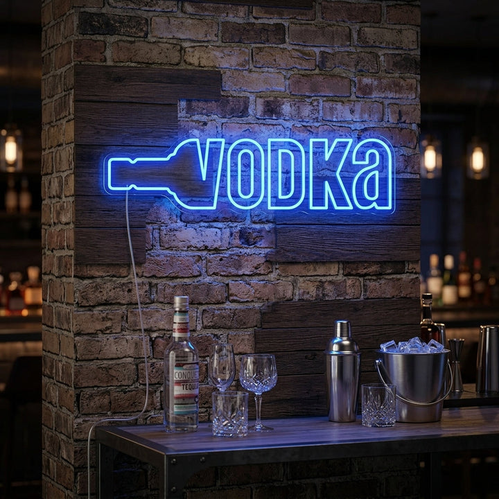 "Vodka" Neonskilt