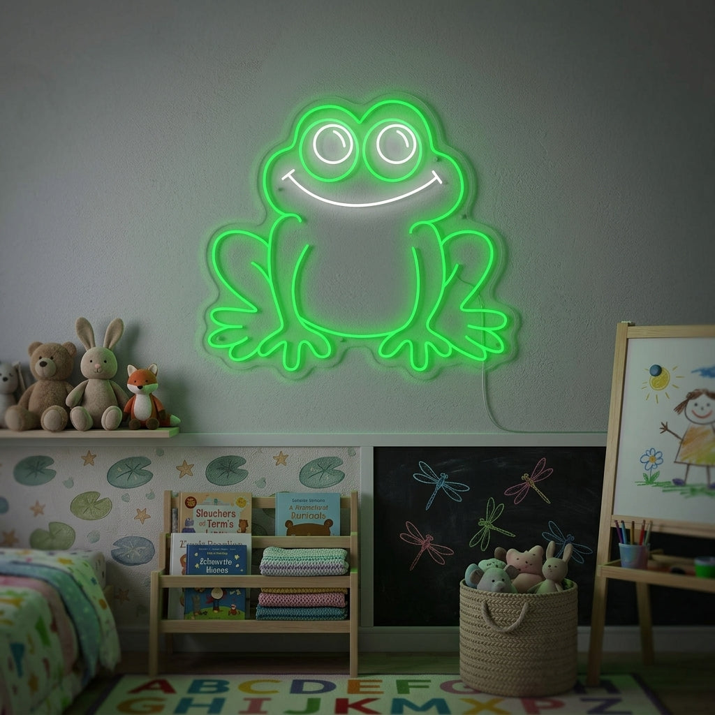 "Frosk" Neonskilt