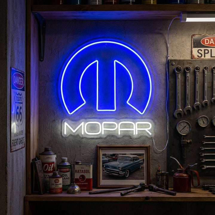 "Mopar" Neonskilt