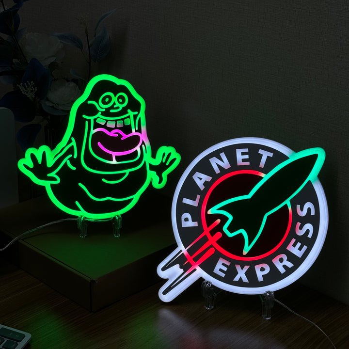 "Planet Express" Neon Like