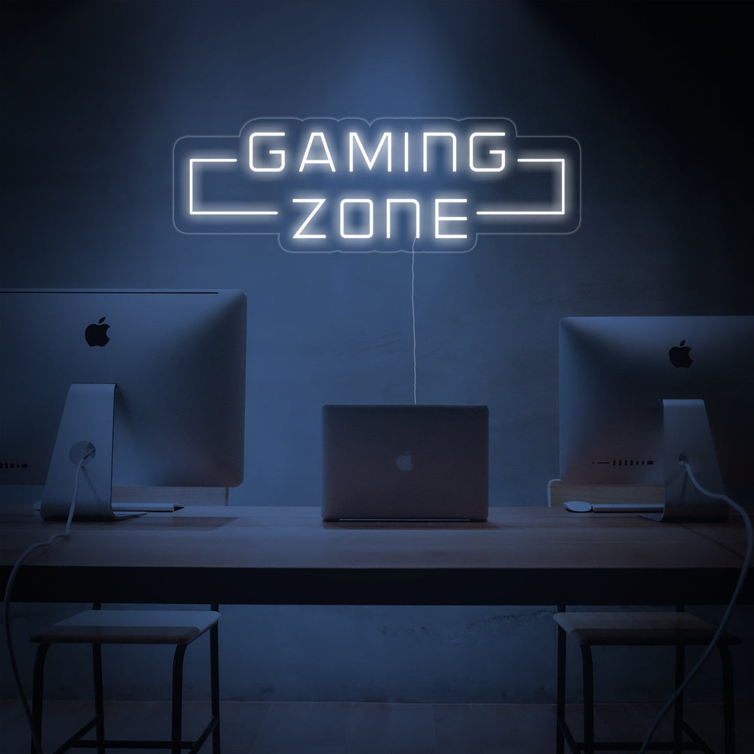 "Game Zone" Game Wall Art Neonskilt