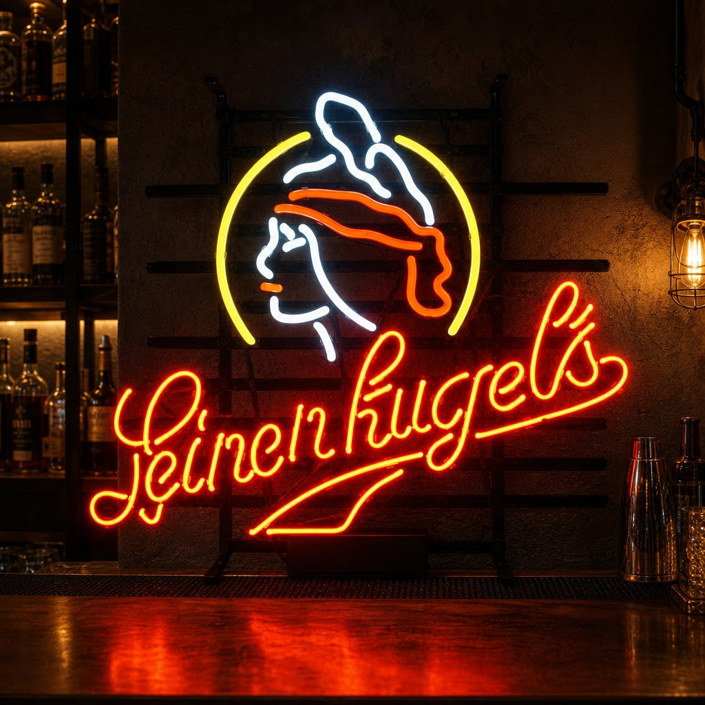 "New Leinenkugels Beer" Neonskilt
