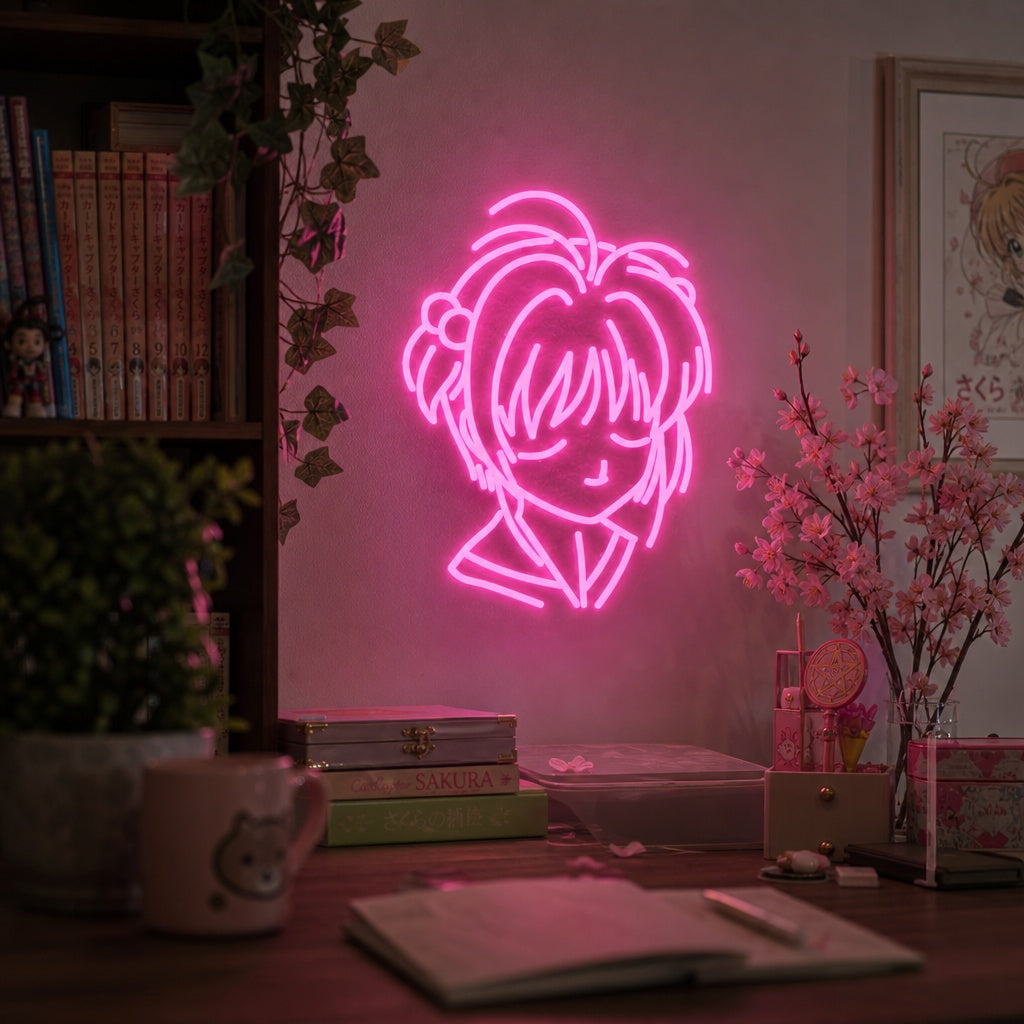 "Sakura Kinomoto" Neonskilt