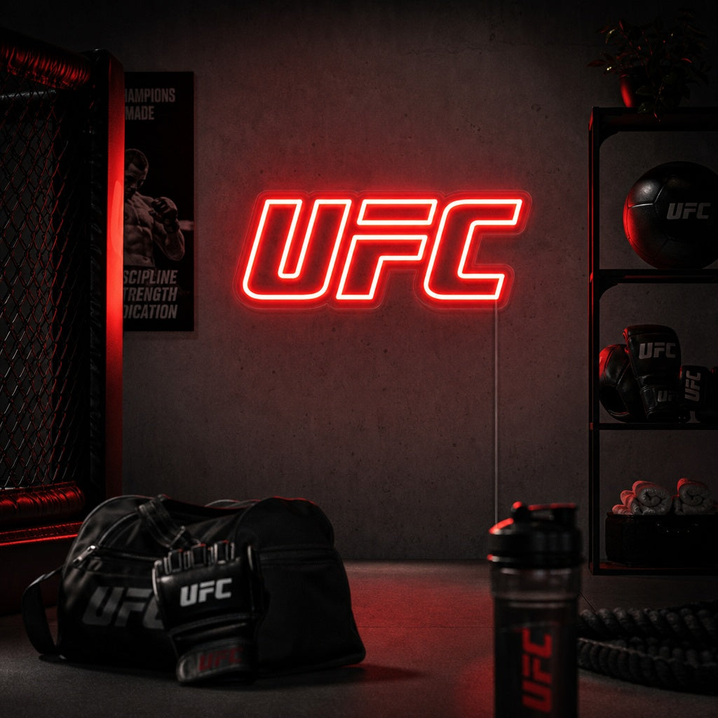 "UFC" Neonskilt