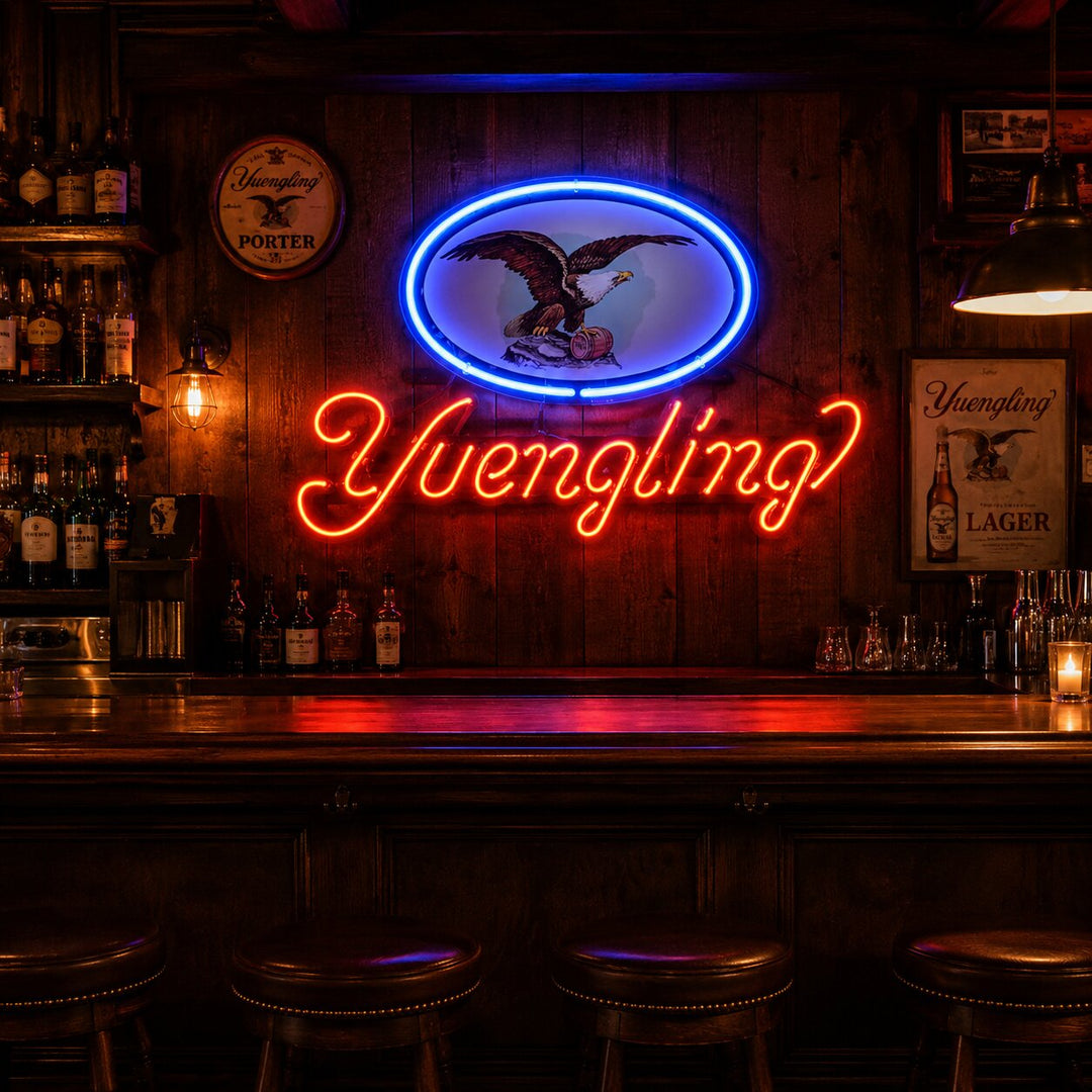 "Yuengling Beer" Neonskilt