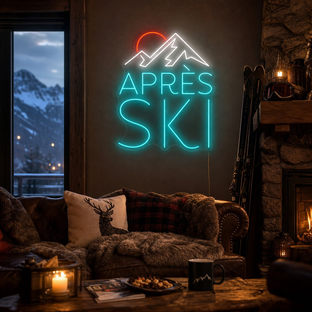 "Après Ski" Neonskilt