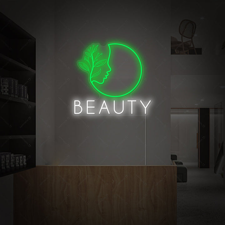 "Beauty Spa-logo" Neonskilt