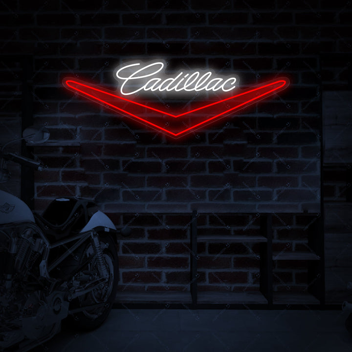 "Cadi-Car" Neonskilt