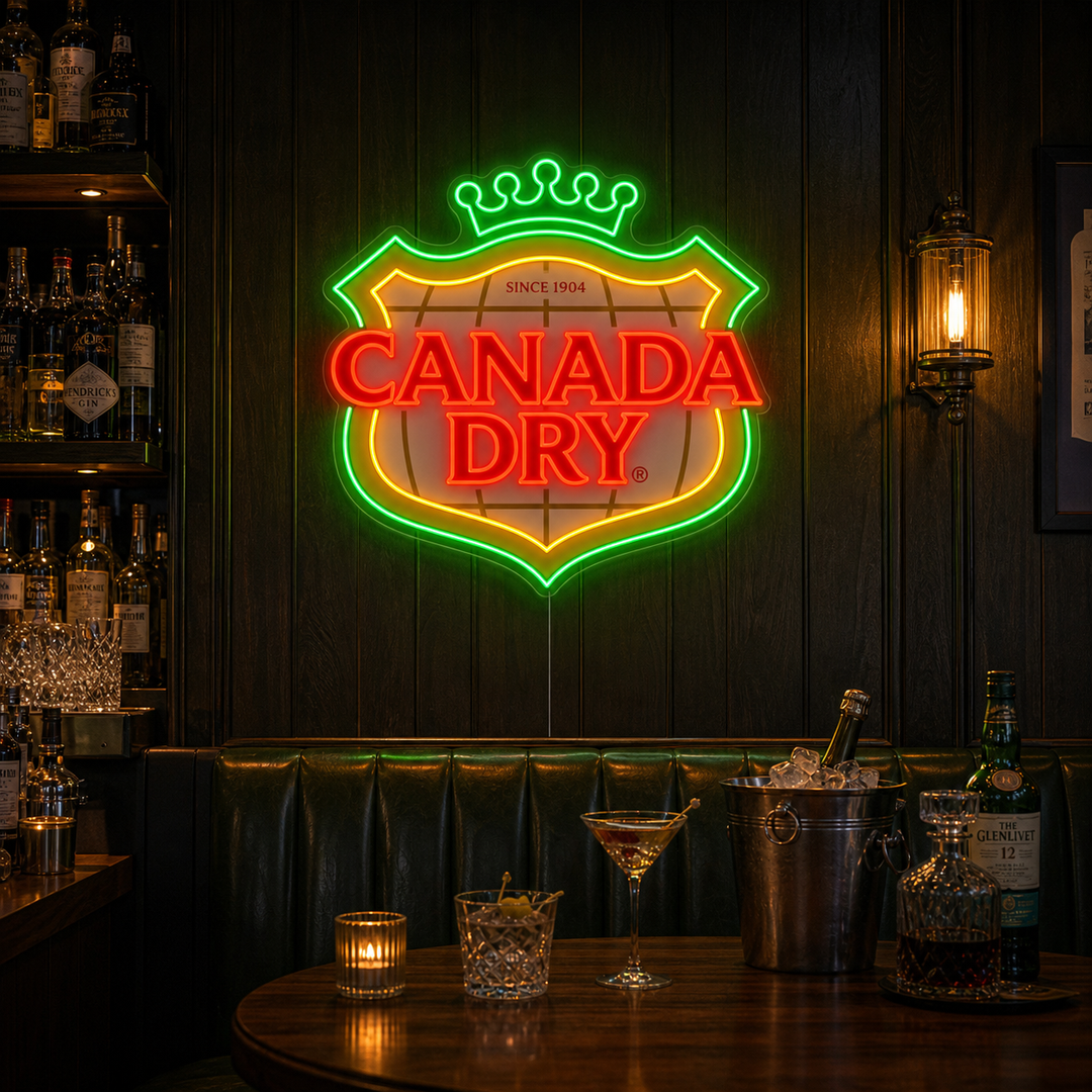 "Canada Dry" Neonskilt