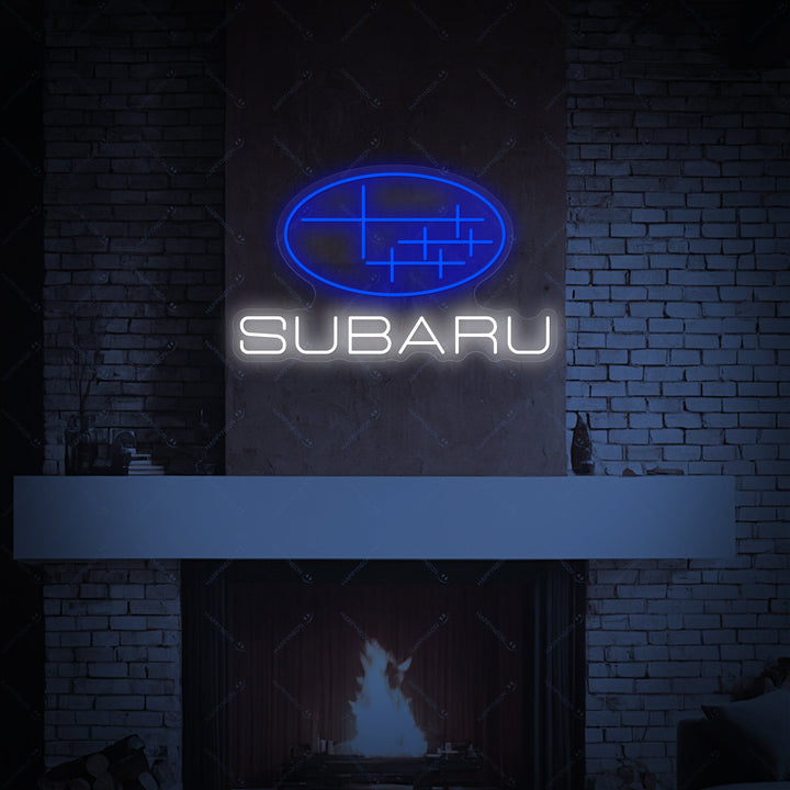 "SUBARU" Neonskilt