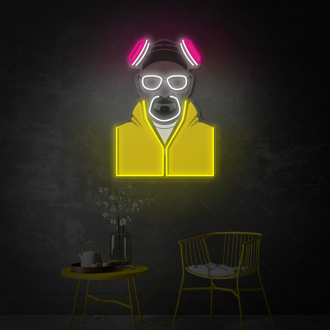 "Kjemisk Geni" Neonskilt