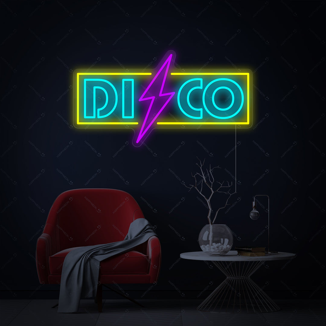 "Disco" Neonskilt