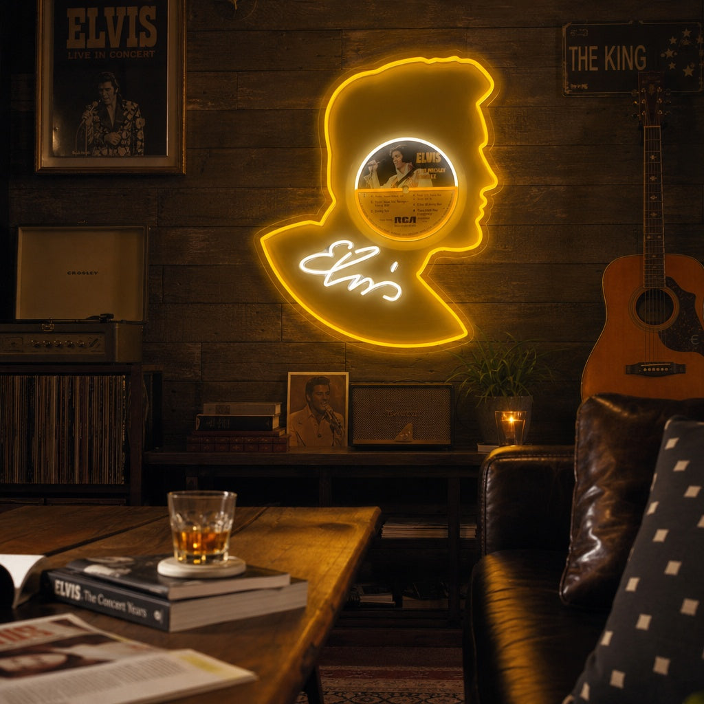 "Elvis" Neonskilt