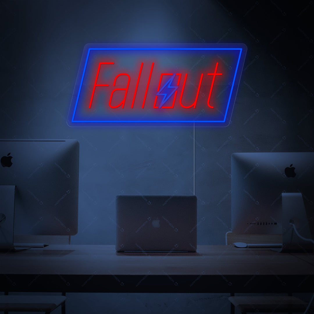 "Fallout" Neonskilt