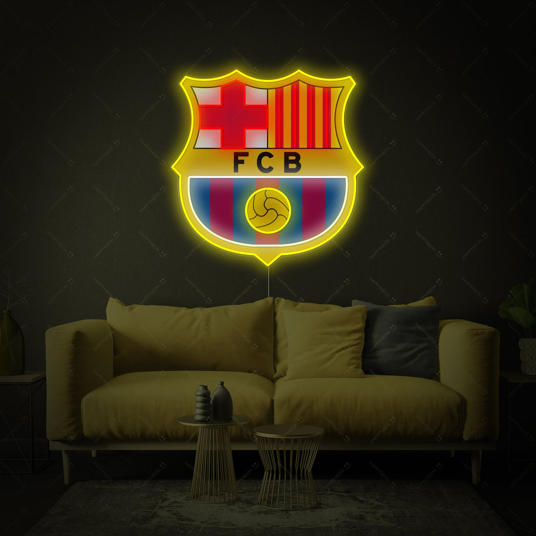 "Fc Barcelona" Neonskilt