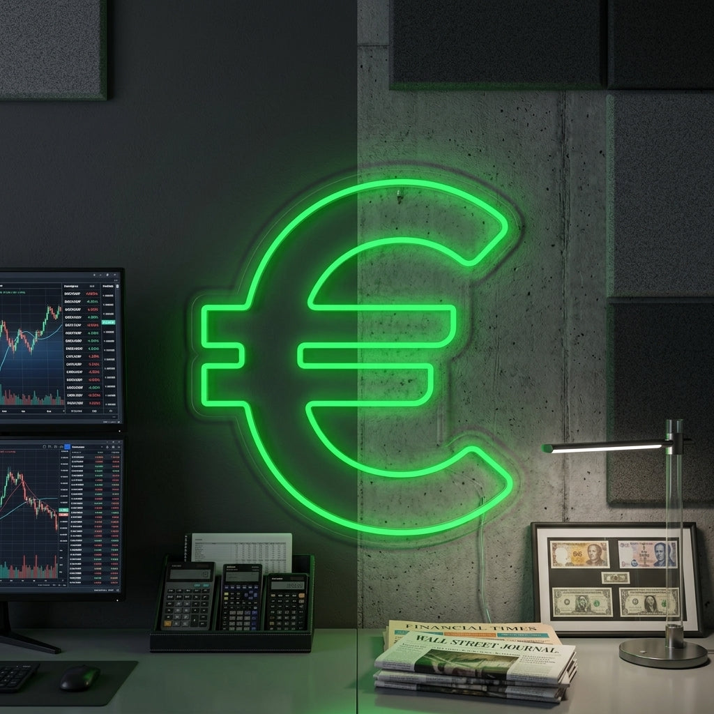 "Euro-Symbol" Neonskilt