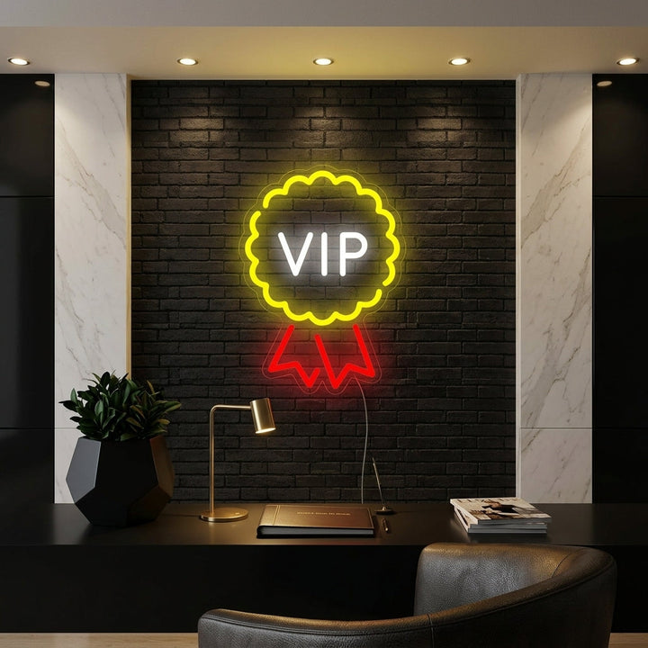 "VIP-Rom, VIP-Lounge" Neonskilt
