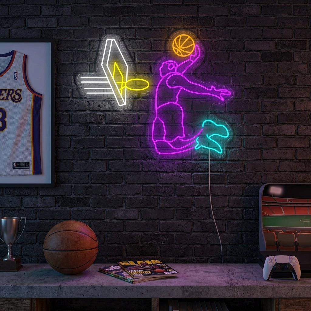 "Slam Dunk" Neonskilt