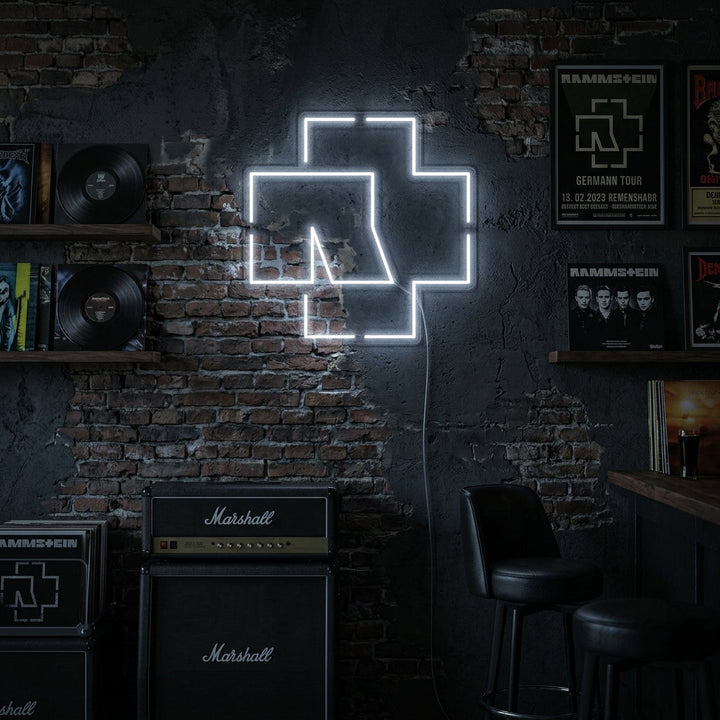 "Rammstein" Neonskilt