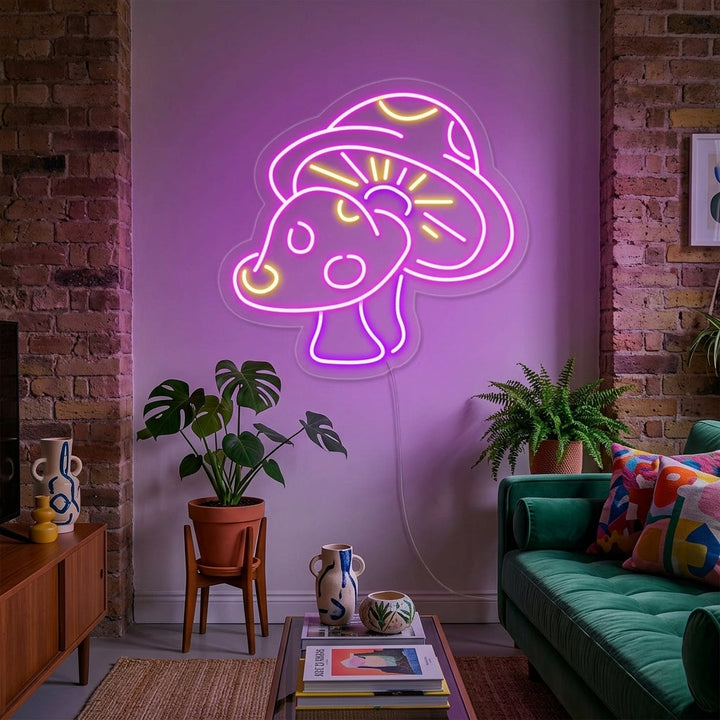 "Sopp" Neonskilt