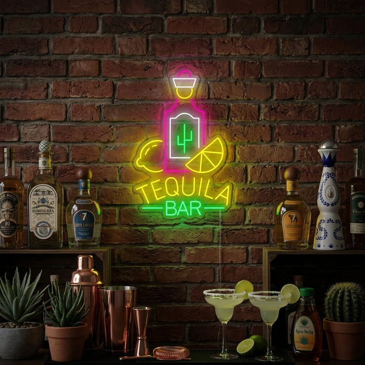 "Tequila Bar" Neonskilt
