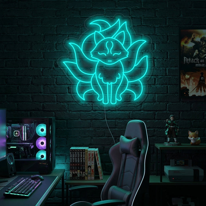 "Ni Haler Rev Anime" Neonskilt
