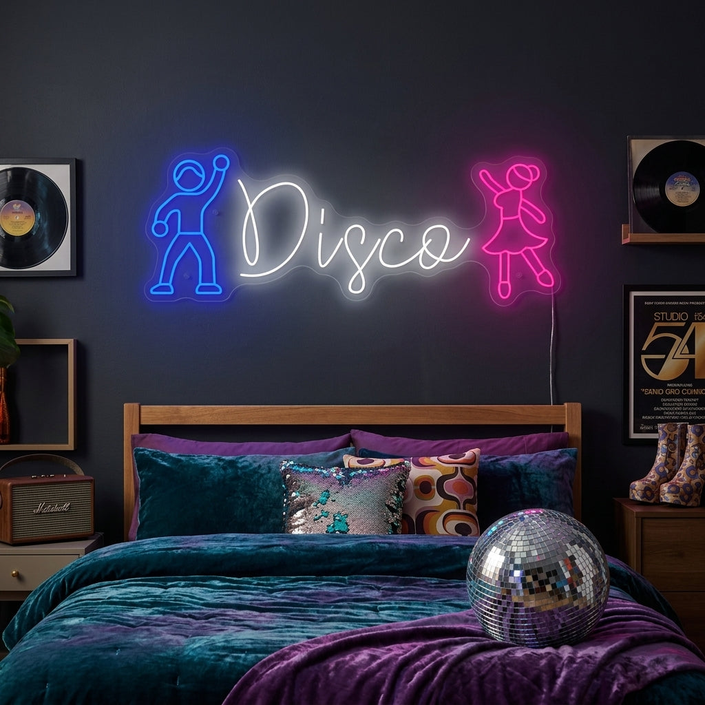 "Disco" Neonskilt