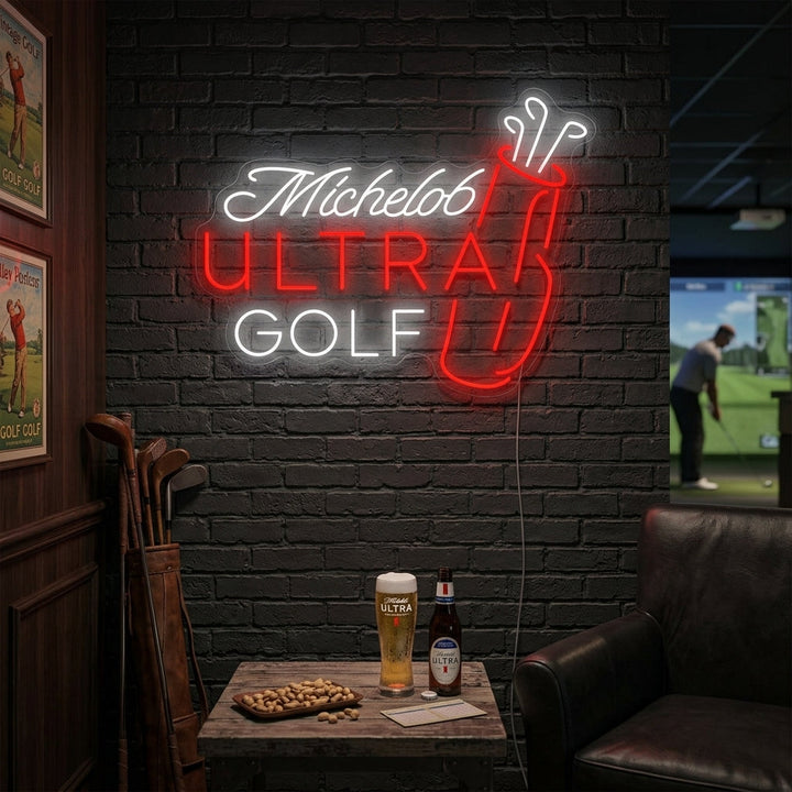 "Golf" Neonskilt
