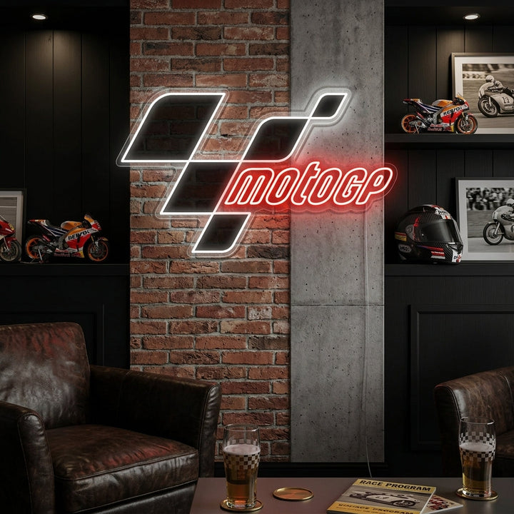 "Moto Gp Race-logo" Neonskilt