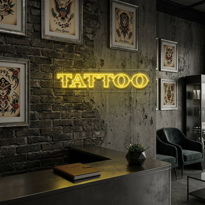 "Tattoo" Neonskilt