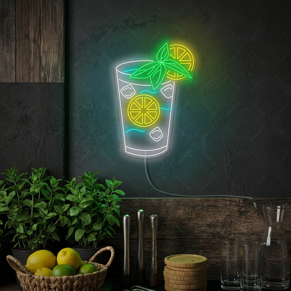 "Mojito Bar" Neonskilt