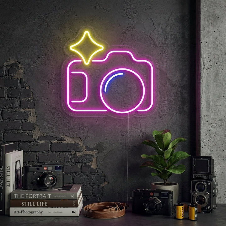 "Kamera" Neonskilt