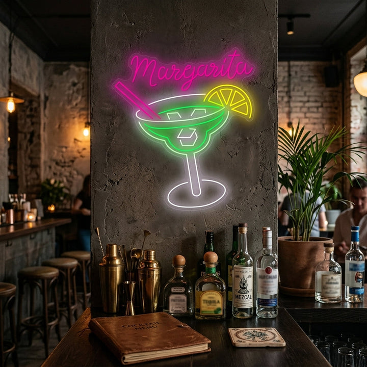 "Margarita" Neonskilt