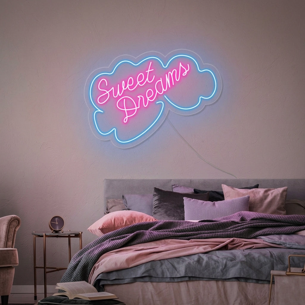 "Sweet Dreams" Neonskilt