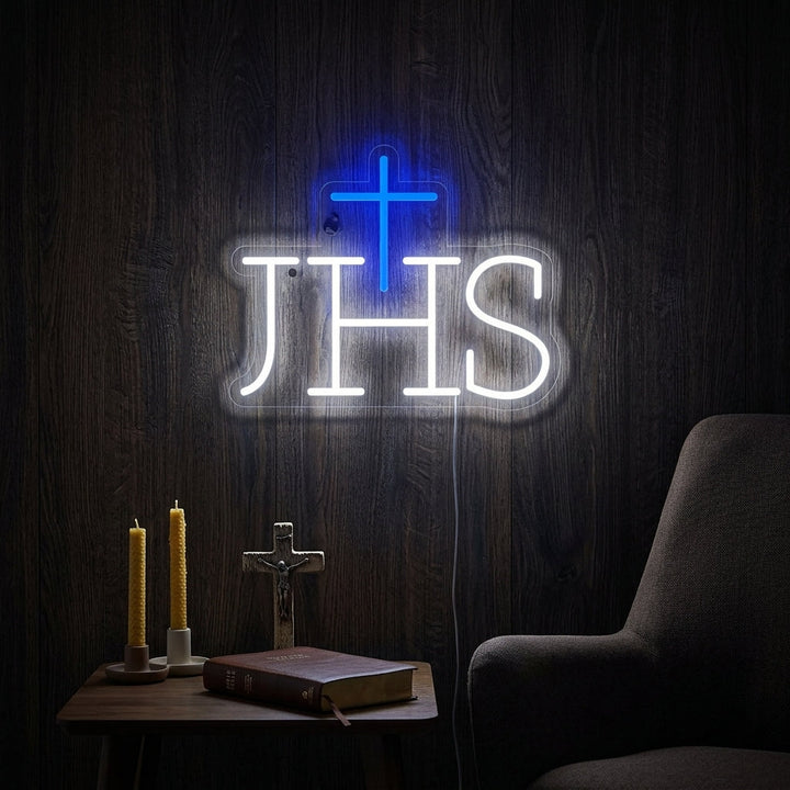 "Ihs Jesus Symbol" Neonskilt