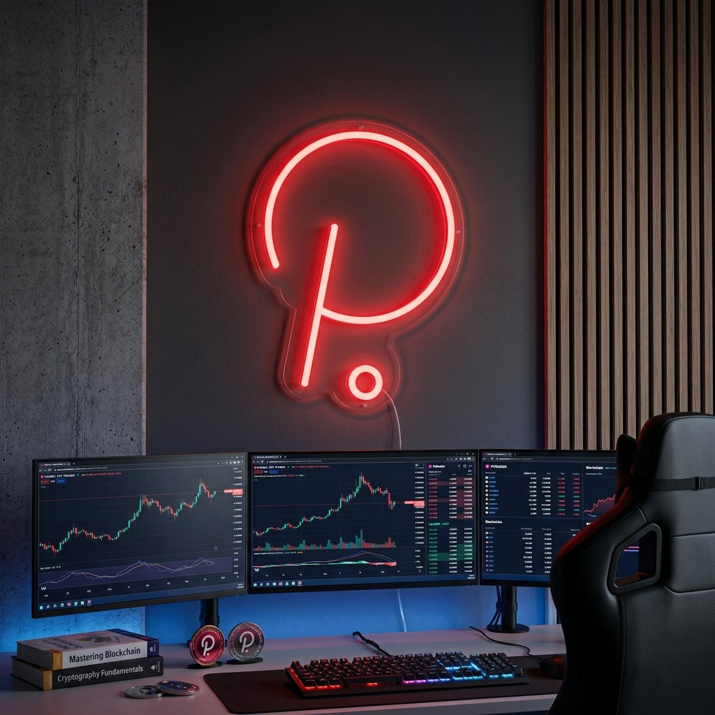 "Polkadot-Logo" Neonskilt