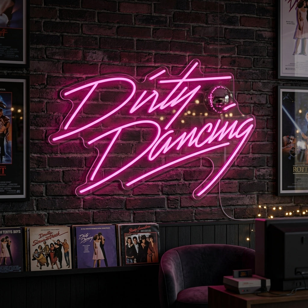 "Dirty Dancing" Neonskilt
