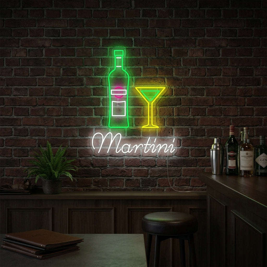 "Martini" Neonskilt