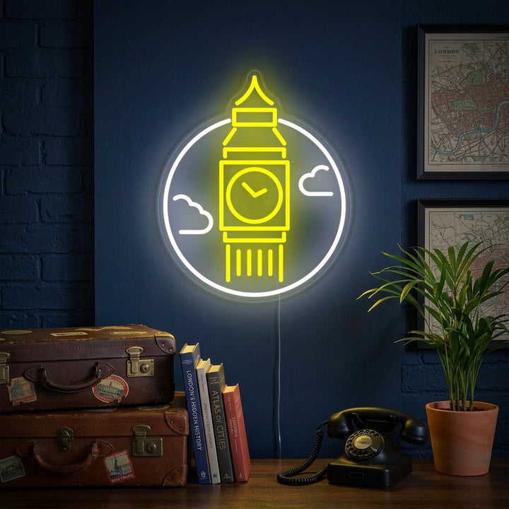 "London Big Ben" Neonskilt