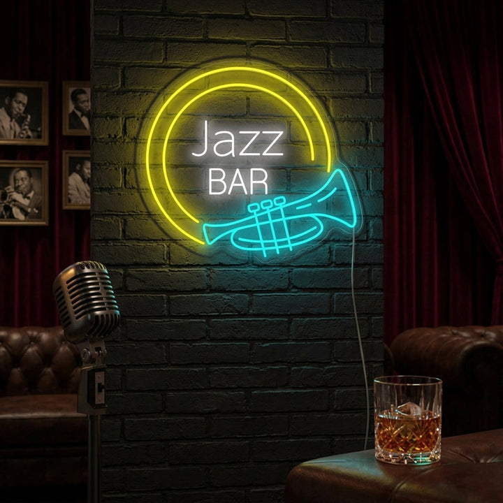 "Jazz Bar" Neonskilt