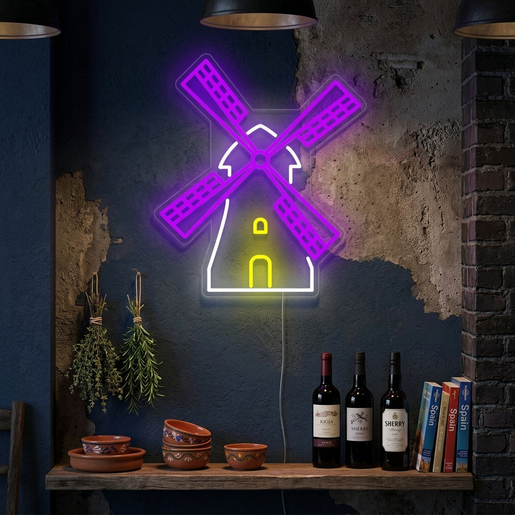 "Spania Consuegra" Neonskilt