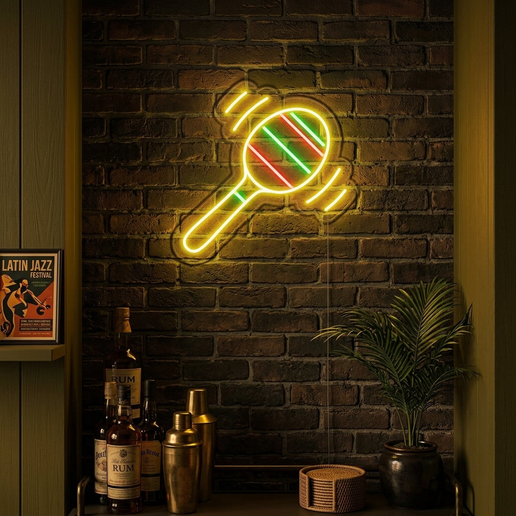 "Maraca" Neonskilt