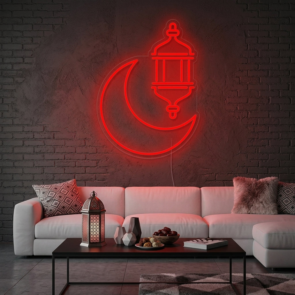 "Ramadan Kareem Cover Arabisk Høytid" Neonskilt