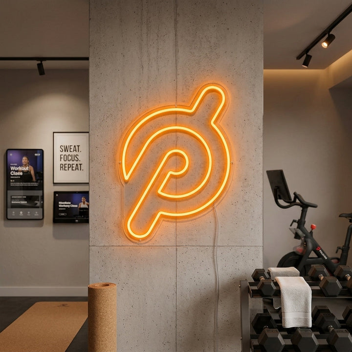 "Treningsstudio Veggdekorasjon" Neonskilt