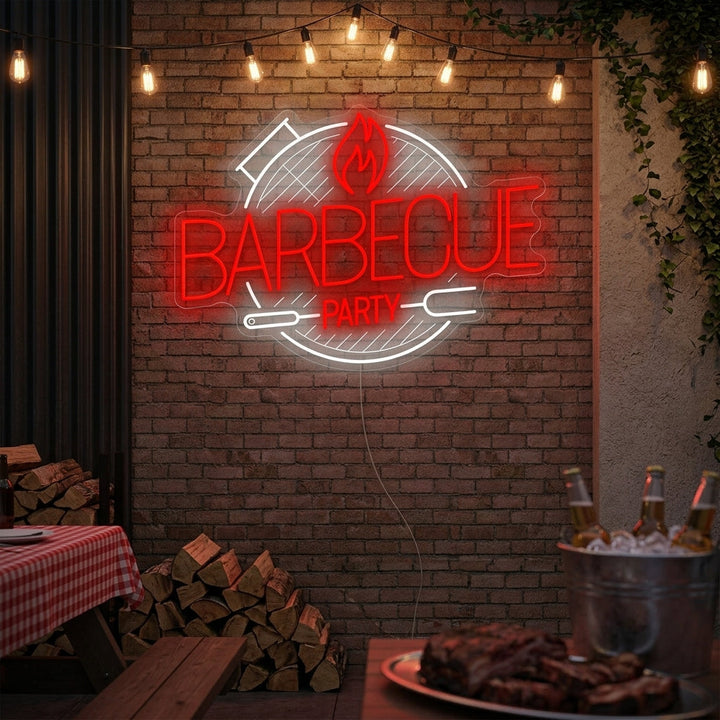 "Grillfest" Neonskilt