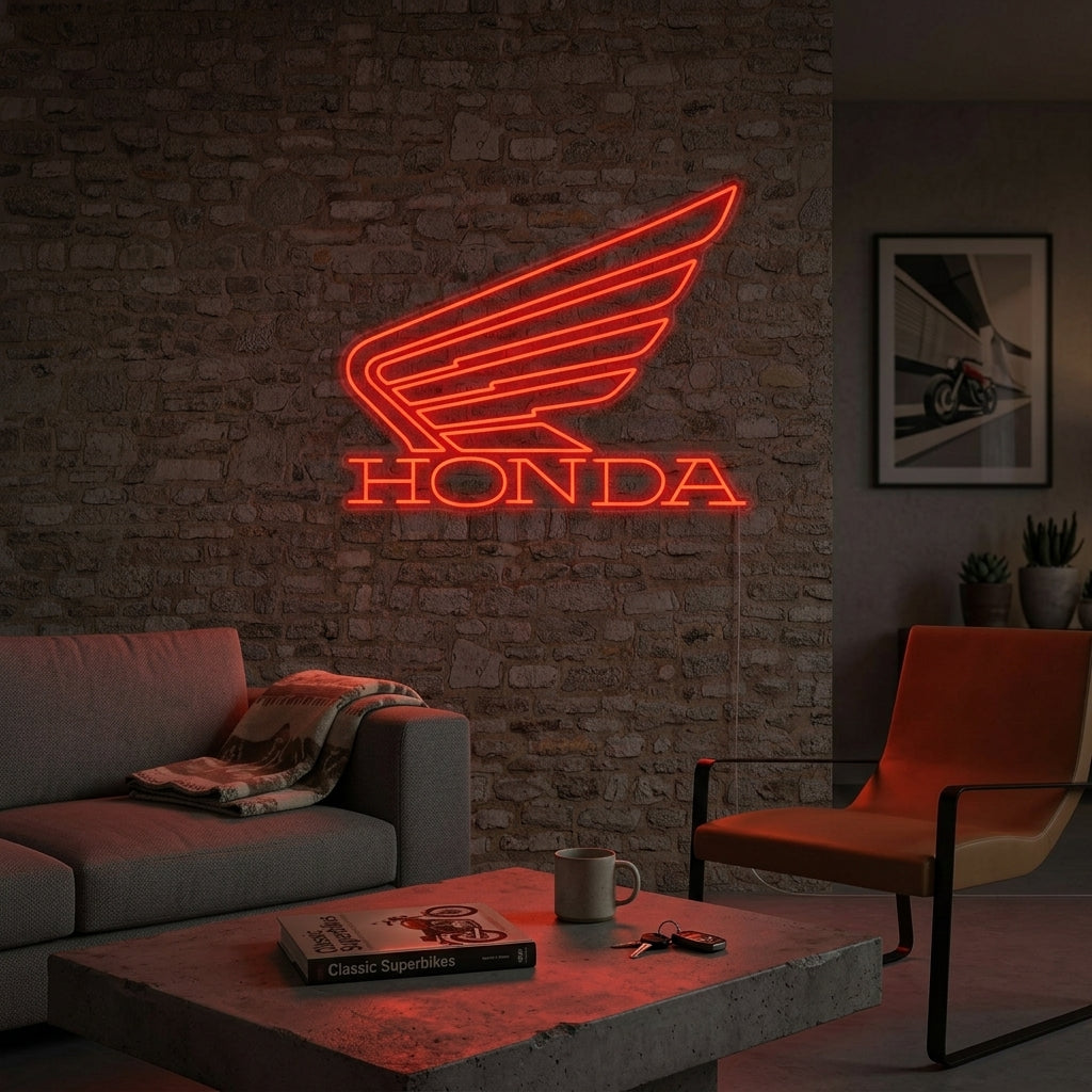 "Hondas Logo" Neonskilt