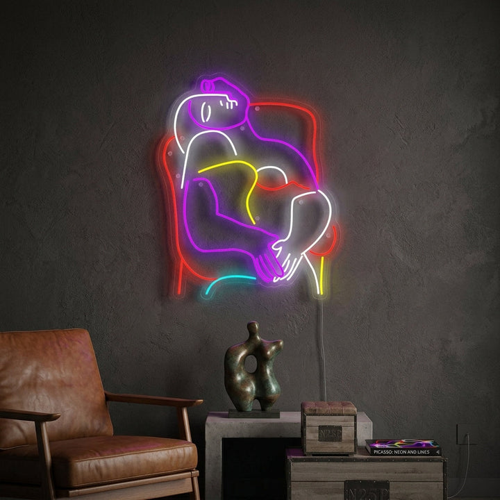 "Drømmen Pablo Picasso" Neonskilt