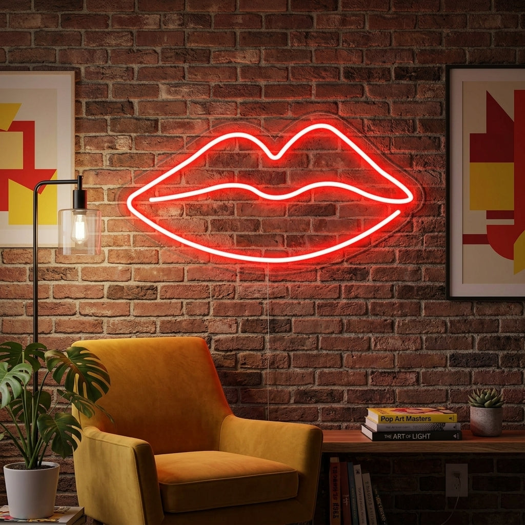"Lepper" Neonskilt