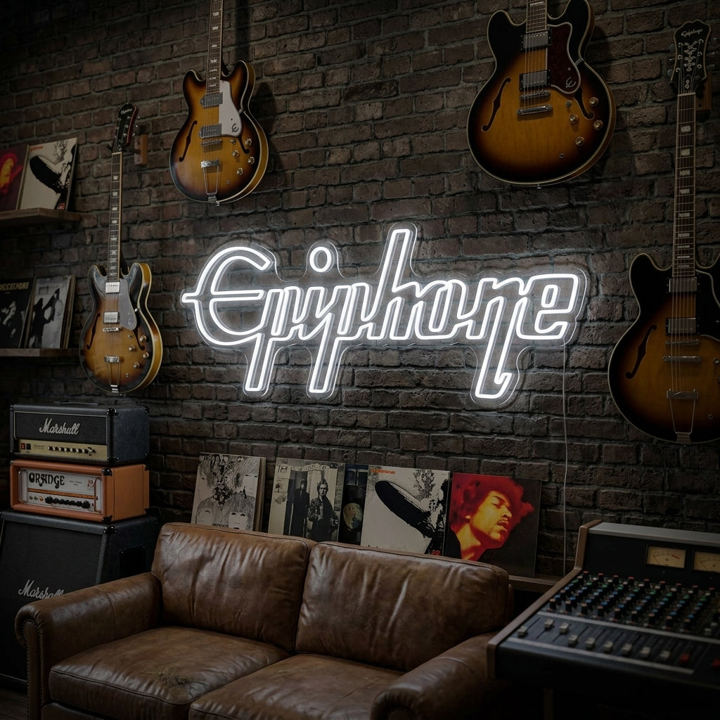 "Epiphone" Neonskilt